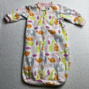 Carter’s Little Sweetie Baby Sleep Sack Fleece Wearable Blanket 0-9 Months